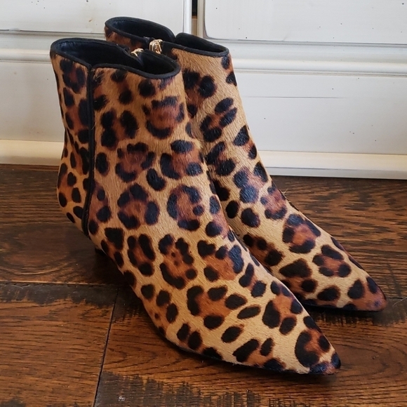 J. Crew Shoes - Jcrew Fiona kittenheel ankle boots calf hair ae851